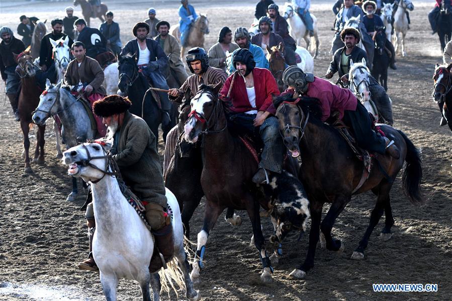 AFGHANISTAN-KABUL-BUZKASHI