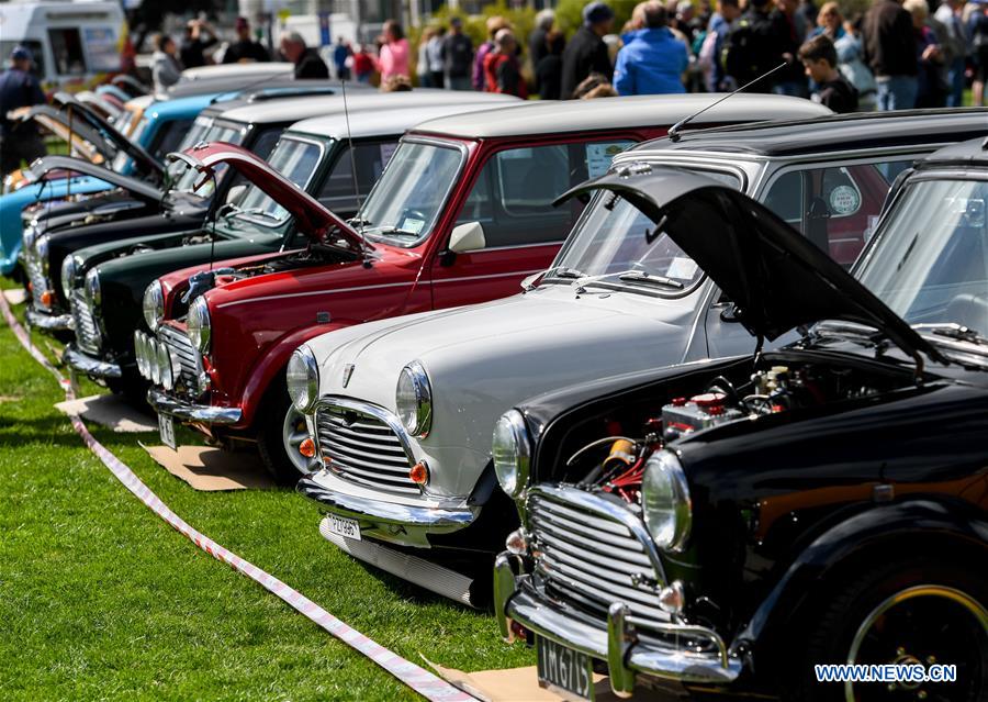 NEW ZEALAND-WELLINGTON-MINI COOPER-SHOW