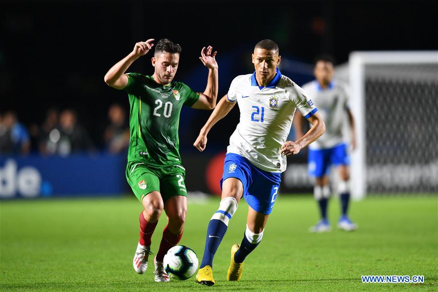 (SP)BRAZIL-SAO PAULO-SOCCER-COPA AMERICA 2019-BRAZIL VS BOLIVIA
