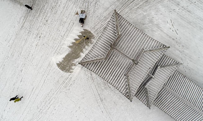 Snowfall hits parts of NW China