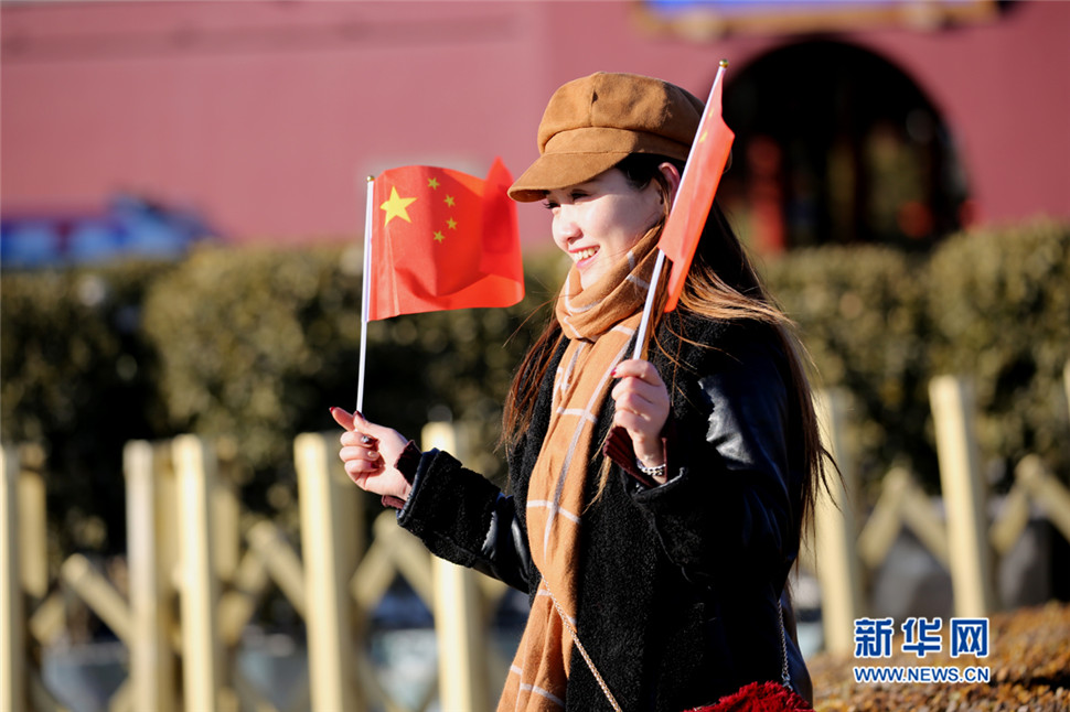 天安門新春街拍