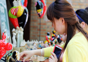 數碼模特珊珊帶你走798藝術區