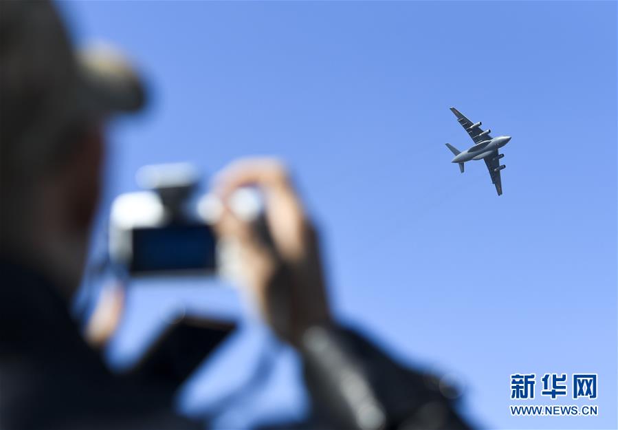 （軍事）（3）殲-20、運-20首次在東北地區進行飛行展示