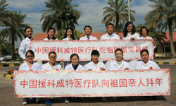 中國援助科威特醫療隊、中資機構