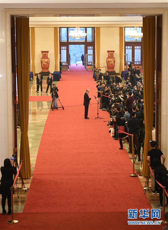 （兩會·政協開幕）（3）采訪部長