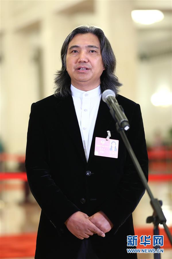 （兩會·XHDW）（2）全國政協委員接受采訪