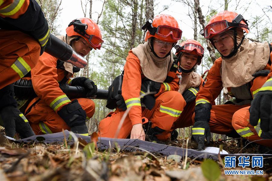 (壯麗70年·奮斗新時(shí)代·圖文互動(dòng))(10)林海孤島唱響冰與火之歌——記內(nèi)蒙古森林消防總隊(duì)大興安嶺支隊(duì)奇乾中隊(duì)