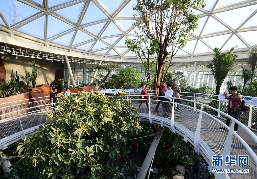 (在習近平新時代中國特色社會主義思想指引下——新時代新作為新篇章·圖文互動)(10)從世園會“看”中國綠色發展之路——寫在北京世園會“中國國家館日”到來之際