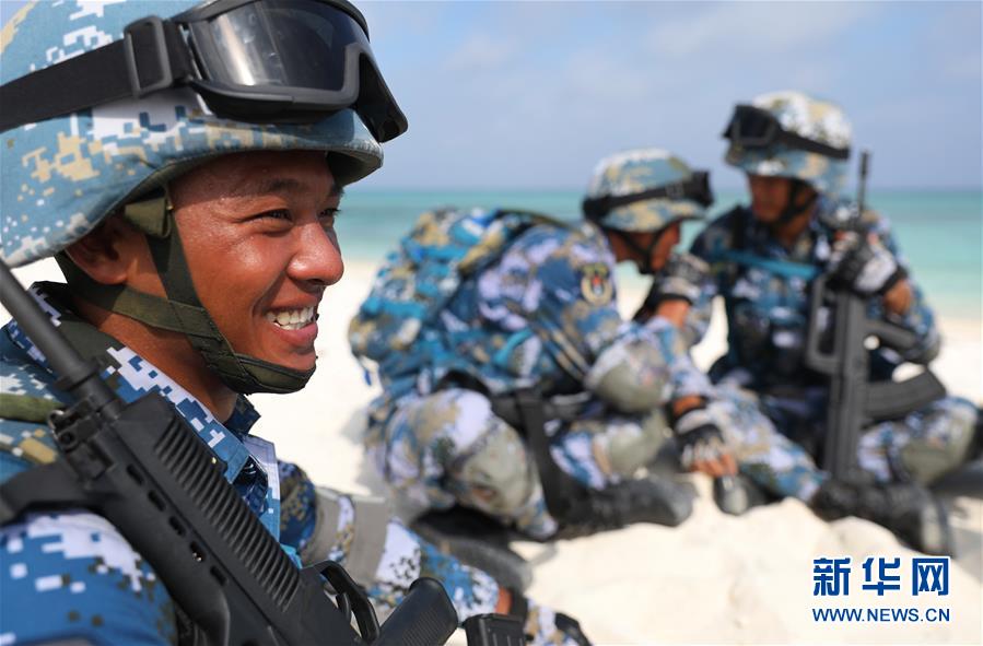 (壯麗70年·奮斗新時代·新華全媒頭條·圖文互動)(6)“你在我的航程上,我在你的視線里”——走進海軍西沙中建島官兵的五彩世界