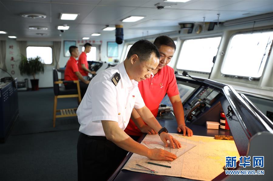 (圖文互動)(1)遠望3號遠洋航天測量船加速駛向測控任務海域