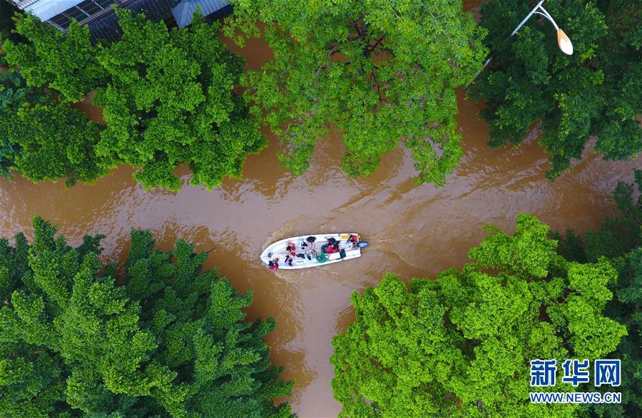 (社會)(5)廣西柳州柳江出現超警戒水位