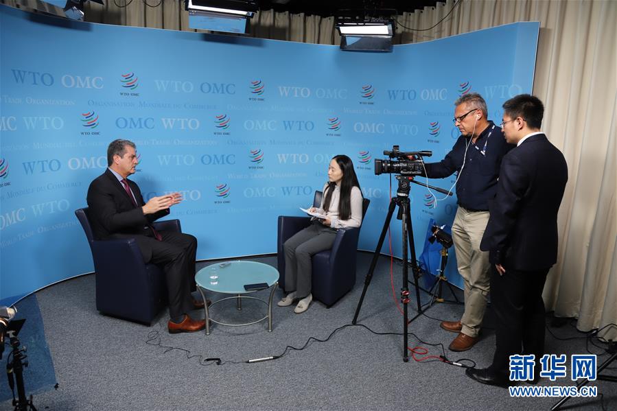 (第二屆進博會·圖文互動)(1)專訪:進博會是中國推動經濟全球化的持續承諾——訪世貿組織總干事阿澤維多