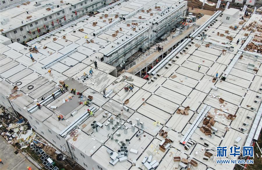 (新華全媒頭條·圖文互動)(7)“火神”戰(zhàn)瘟神——火神山醫(yī)院10天落成記