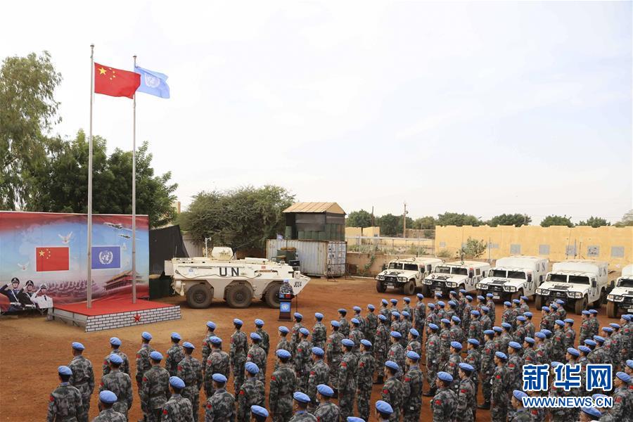 (新華全媒頭條·圖文互動)(1)崢嶸歲月30年 中國藍盔衛和平