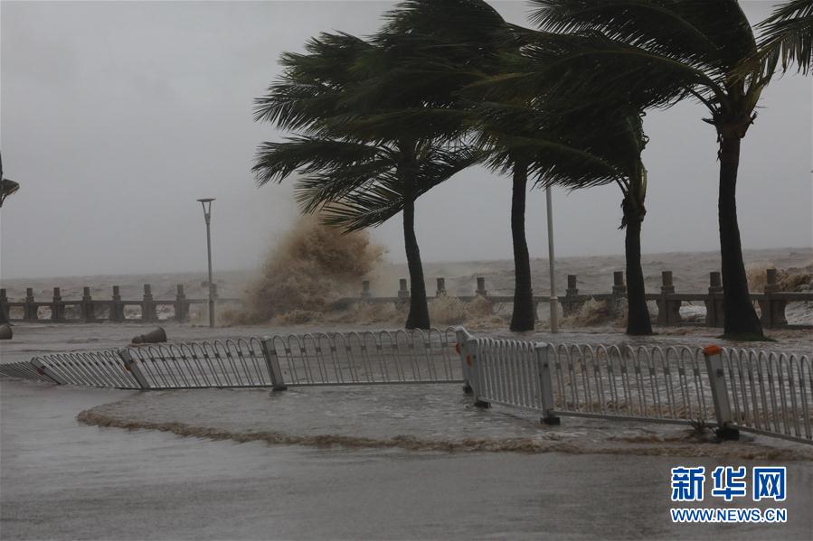 (社會)(2)臺風“海高斯”登陸廣東珠海