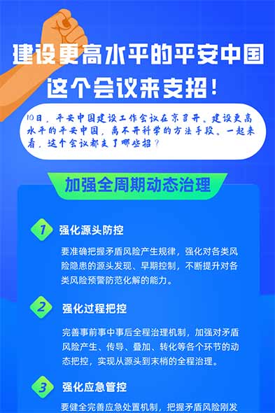 建設更高水平的平安中國 這個會議來支招！