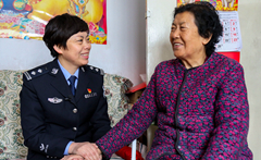 “掌上警務(wù)室里的聲音，我會帶到北京”