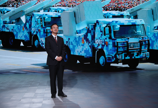 我們武器裝備讓大家自豪地說東風快遞，使命必達