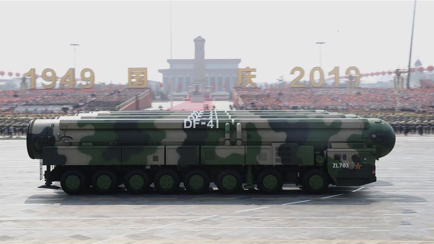 300秒回顧國(guó)慶70周年大閱兵！東風(fēng)-41、殲-20震撼亮相