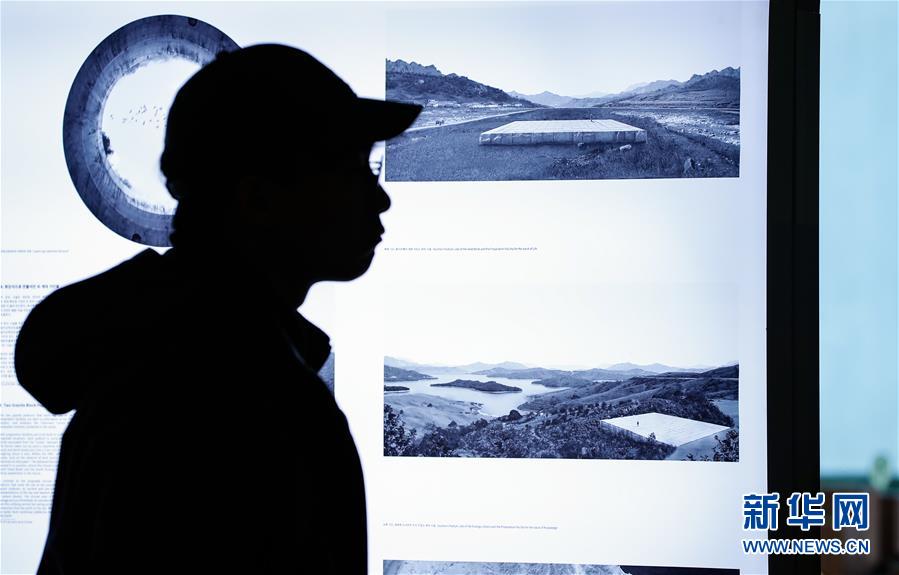 （國際·圖文互動）（2）通訊：敲響半島和平鐘聲——走訪韓朝非軍事區首爾藝術展