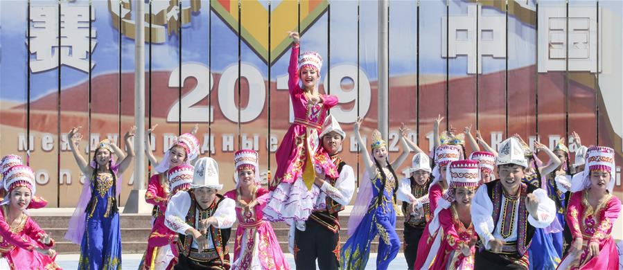 (圖文互動)(1)“國際軍事比賽-2019”中國陸軍承辦賽事開幕