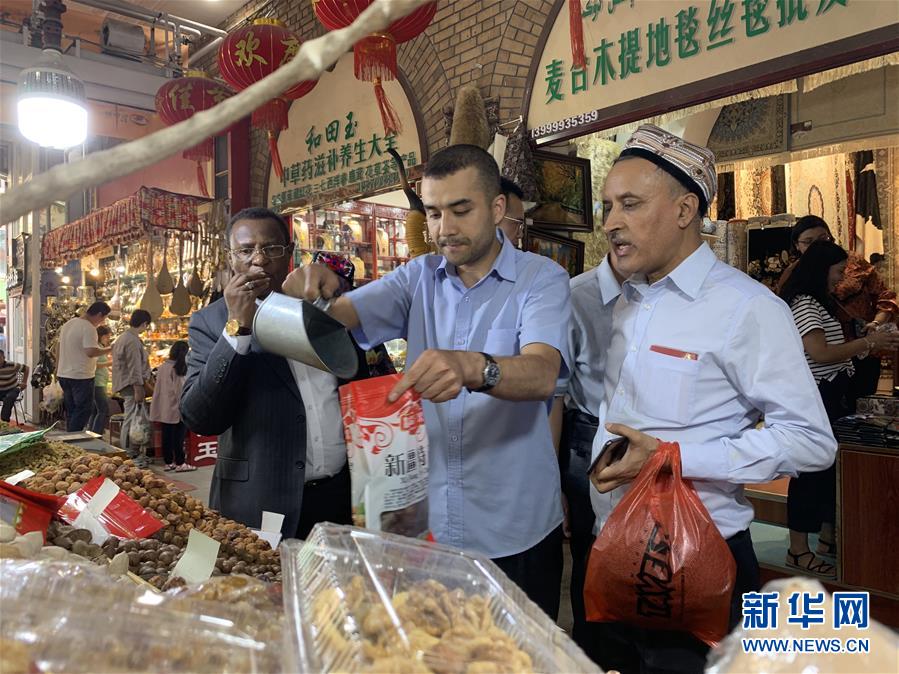 (圖文互動)(1)多國駐華使節參訪新疆:中國反恐、去極端化經驗值得學習借鑒