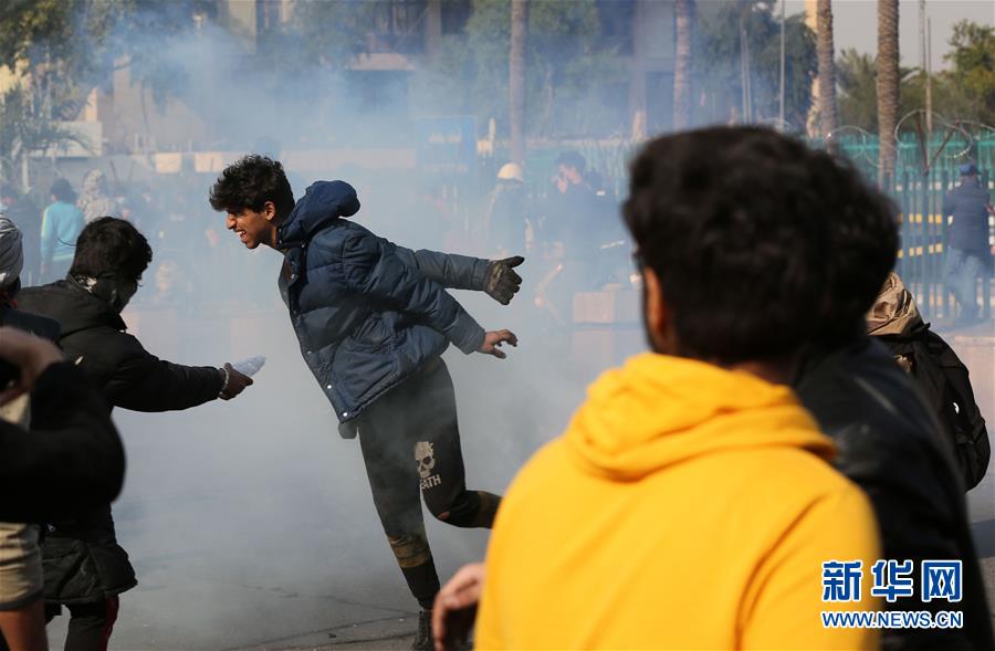 (國際)(2)伊拉克多地示威抗議活動致數十人受傷