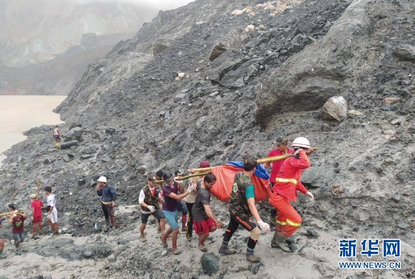 (國際)(5)緬甸北部礦區發生坍塌事故至少96人死亡