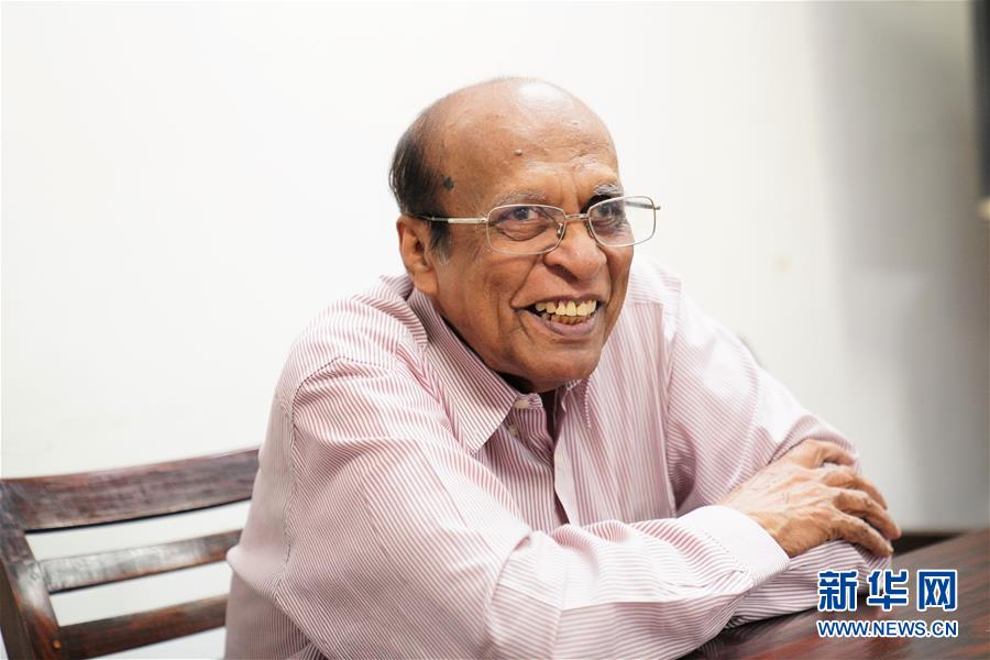 (國(guó)際·圖文互動(dòng))斯里蘭卡共產(chǎn)黨前總書記:“一帶一路”倡議有利于發(fā)展中國(guó)家