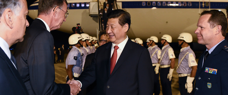 習(xí)近平抵達(dá)巴西利亞開始對巴西進行國事訪問并出席中拉領(lǐng)導(dǎo)人會晤