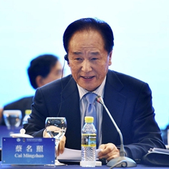 新華社社長蔡名照對加強(qiáng)金磚國家媒體合作提出三點倡議